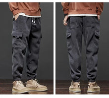 Load image into Gallery viewer, Elastic Waist Casual Jogger Pants
