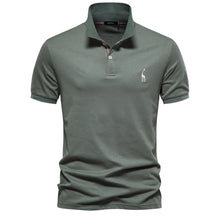 Load image into Gallery viewer, AIOPESON Brand Men's Polo Shirts Cotton Polo Shirts for Men Short Sleeve High Quantity Solid Polo Men New Summer Clothing
