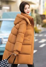 Load image into Gallery viewer, Warm Hooded Winter Padded Jacket
