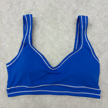 Load image into Gallery viewer, New Woman Yoga Set Color Blocking Sexy Sport Bra Yoga Underwear with Chest Pad High Waist Stripe Running Fitness Shorts Yoga Set
