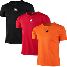 Load image into Gallery viewer, 3 in 1 Workout Shirt for Men Athletic Running Gym Quick Dry Short Sleeve Performance Moisture Wicking T-Shirt
