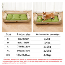 Load image into Gallery viewer, Bite-Resistant Four Season Square Bed
