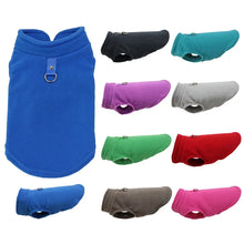 Load image into Gallery viewer, Warm Fleece Dogs Clothes Pet Dog Jacket Vest With D-Ring For Small Dog Cats Clothing French Bulldog Costumes Chihuahua Coat
