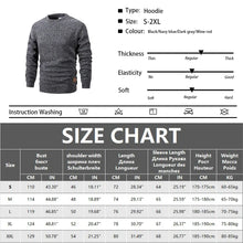 Load image into Gallery viewer, New Men's Sweater Spring Autumn Round Neck Long Sleeve Pullover Casual Sports Sweatshirt High Quality Solid Color Fleece Coat
