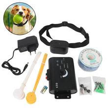 Load image into Gallery viewer, Dog Training Collar Pet Accessories Electronic Pet Fence System Containment Waterproof Electric Dog Fence Sound Shocked Collar
