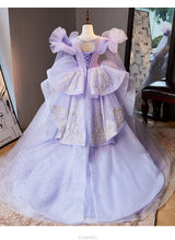 Load image into Gallery viewer, Wed Dress 2024 Flower Girl Wedding Dresses Costume Children Girls Birthday Party Princess Gown Vestido Kids Host Piano Outfit
