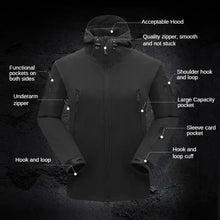 Load image into Gallery viewer, Winter Autumn Fleece Thermal Waterproof Suit Men Jacket Tactical Outdoor Fishing Hiking Camping Tracksuits Coat
