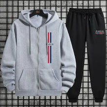 Load image into Gallery viewer, Womens Tracksuit Set 2026 Streetwear Paris Fashion 2 Pieces Outfit Zipper Hoodie and Joggers Autumn Winter Casual Sportswear
