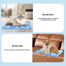 Load image into Gallery viewer, Pet Beds Cooling Cushion Covers Cats Pets Things For Animal Kitten Accessories So Dogs Bed All Little House Furniture Plush Dog
