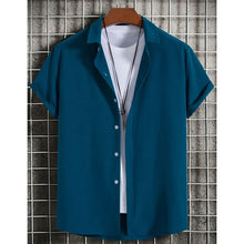 Load image into Gallery viewer, HawaiianMen’s Shirts 3D Solid Color Print Loose Oversized Shirts and Shirts High Quality Men’s Beach Party Sweatshirts Stylish
