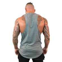 Load image into Gallery viewer, Summer Bodybuilding Tank Tops Workout Stringer Sleeveless Shirts Fitness Mens Gym Clothing Cotton Breathable Sport Muscle Vests
