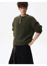 Load image into Gallery viewer, Korean Button Knit Pullover
