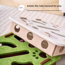Load image into Gallery viewer, Cat Puzzle Toy Felt Puzzle Box Cat Exercise Toy With Ball Indoor Sports Entertainment Hunting Cat Toys For Indoor Cats
