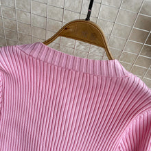 Load image into Gallery viewer, Elegant Rib Knit Pencil Dress
