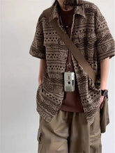 Load image into Gallery viewer, Ethnic Casual Beach Shirt Men
