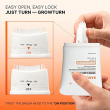 Load image into Gallery viewer, Hair Growth Serum with Built-in Brush Scalp Massager Nourishing Repair Essence for Damaged Hair Roots,Thickening Strengthening
