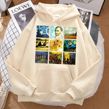 Load image into Gallery viewer, Art Print Slim Fleece Hoodie
