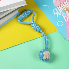 Load image into Gallery viewer, Pet Dog Toys for Large Small Dogs Toy Interactive Cotton Rope Mini Dog Toys Ball for Dogs Accessories Toothbrush Chew Puppy Toy
