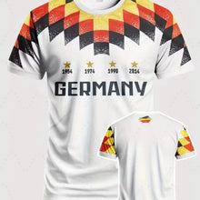 Load image into Gallery viewer, Men's Slim Fit German National Team Football Jersey Breathable Training Tops Lightweight Sports T-Shirt For Fitness And Matches
