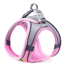 Load image into Gallery viewer, Cat Dog Harness Vest Chest Rope Set Reflective Breathable Adjustable Pet Harness for Small Medium Dogs Outdoor Walking
