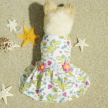 Load image into Gallery viewer, Adorable Printed Puppy Summer Dress
