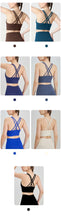Load image into Gallery viewer, New Summer Sexy Sports Bras Women Fitness Vest Sports Top Cross Back Yoga Bra Running Fitness Breathable Shockproof Yoga Bra
