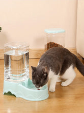 Load image into Gallery viewer, Automatic pet feeder Cat Drinking bowl Cat bowl Large capacity Dog bowl 3.8L combination food storage bucket Pet supplies
