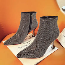 Load image into Gallery viewer, Very High Heels Heeled Female Short Shoes New In Booties Autumn Quality Chic and Elegant Large Size Warm Y2k Women's Ankle Boots
