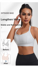 Load image into Gallery viewer, Women High Impact Sports Bra Criss Cross Back Padded Bra Workout Fitness Sports Yoga Bras Shockproof Sport Crop Top Vest
