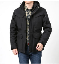 Load image into Gallery viewer, Waterproof Hooded Tactical Field Jacket

