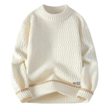 Load image into Gallery viewer, Men Casual Comfortable Warm Sweaters men round neck  Solid knitwear Men's High-Quality Fashion Trend Sweater 2025 Autumn/Winter
