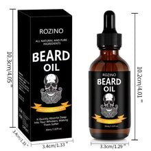 Load image into Gallery viewer, 【Moisturizing and Oil-Controlling for All Seasons, Instantly Moisturizes and Softens】1.01 oz Men's Beard Care Oil: Use Once to Make Beard Smooth, Strong, Nourish the Roots, Provide Long-Lasting Hydration, and Leave a Last
