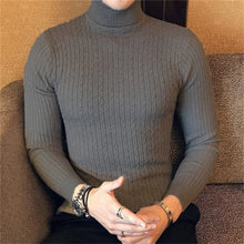 Load image into Gallery viewer, Slim Turtleneck Knit Pullover
