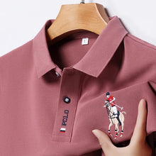 Load image into Gallery viewer, Men's Embroidered Casual Fashion Short Sleeved POLO Shirt Summer Comfortable Top
