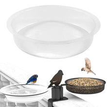 Load image into Gallery viewer, 1pcs Bird Feeding Dish Tray Platform Feeder Bird Water Bowl Hanging Bird Bath Outdoor Outside Patio Parrot Tree Garden Courtyard
