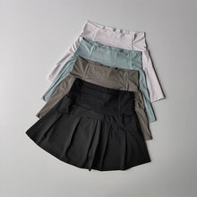 Load image into Gallery viewer, Women's High Waist Sports Short Skirt Quick Dry Fitness Yoga Running Tennis Golf Wear Summer Sport Skirts
