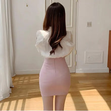 Load image into Gallery viewer, Women's Skirt Tight Female Skirts High Waist Wrap Coquette Sexy Modest Stylish Clothing Trend 2025 Summer Casual Luxury Elegant
