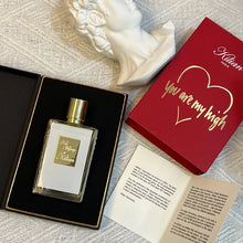 Load image into Gallery viewer, Luxury Unisex Perfume 50ml Floral Chypre Fragrance Peach Rum Rose Cedar Papyrus Long Lasting Elegant Sweet Warm Scent
