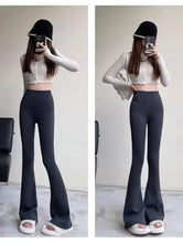 Load image into Gallery viewer, Leggings Women Gothic Sexy Girl Womens Clothing Seamless Leggings Bell-bottomed Pants Women Y2k Shark Pants Winter High Street
