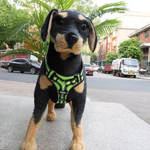 Load image into Gallery viewer, Adjustable Nylon Dog Harness Vest Reflective Soft Breathable No Pull Dog Harness Pet Harness Leash For Small Medium Large Dogs
