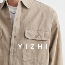 Load image into Gallery viewer, Vintage Cotton Workwear Shirt Men
