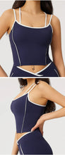 Load image into Gallery viewer, Breathable Sports Bra Women Shockproof Fitness Tops Push Up Gym Crop Top Brassiere Sport Bras Gym Workout Top Running Yoga Bra
