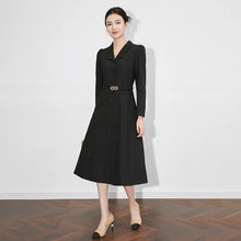 Load image into Gallery viewer, Luxury Office Lady Midi Dress
