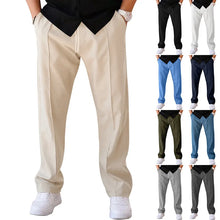 Load image into Gallery viewer, 2025 New Jogger Trousers Thin Pants Men's Spring/Summer Loose Straight Leg Sports Casual Pants American Oversize Long Leg Pants
