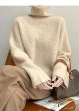 Load image into Gallery viewer, Elegant Merino Turtleneck Knit Sweater
