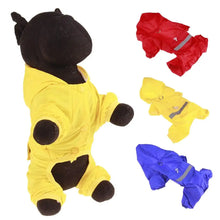 Load image into Gallery viewer, Pet Dog Raincoat Waterproof Puppy Cat Rain Coat Jacket Hooded Outdoor Rainwear Jumpsuit Clothes Small Medium Dogs Apparel
