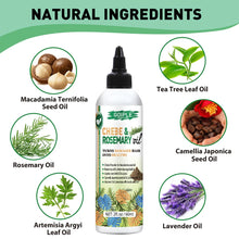 Load image into Gallery viewer, Hair Care 5pcs Rosemary &amp; Chebe Oil Men and Women Dry Frizzy Hair Moisturize Nourish Products Chebe Butter &amp; Powder with Serum
