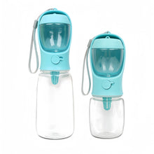 Load image into Gallery viewer, Portable Dog Cat Water Bottle with Storage Food and Water Container for Puppy Pets Dogs Feeder Bowl Outdoor Travel Pet Supplies
