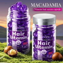 Load image into Gallery viewer, Hair Care Essence Capsules Bee-Infused For Women &amp; Men Hair Care Oil Smooth Repair Damaged Hair Treatment Serum,Vitamin A,E,H,B5
