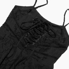 Load image into Gallery viewer, Elegant Lace-Up A-Line Summer Dress
